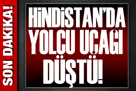 Yolcu uçağı düştü! 100'den fazla yolcu taşıyordu