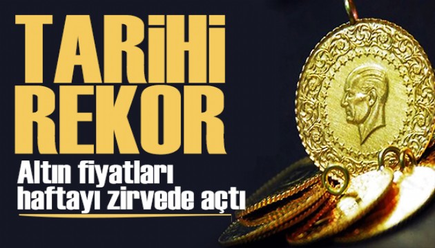 Gram altında tarihi rekor! Gram ve çeyrek altın ne kadar oldu?