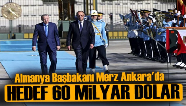 Ankara'da kritik zirve! Cumhurbaşkanı Erdoğan ve Merz'den açıklama