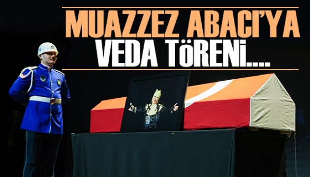 AKM'de Muazzez Abacı'ya veda töreni