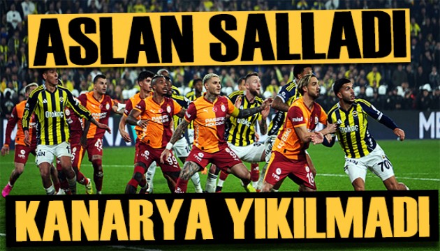 Aslan salladı kanarya yıkılmadı! Spor basını bugün ne yazdı? (2 Aralık)