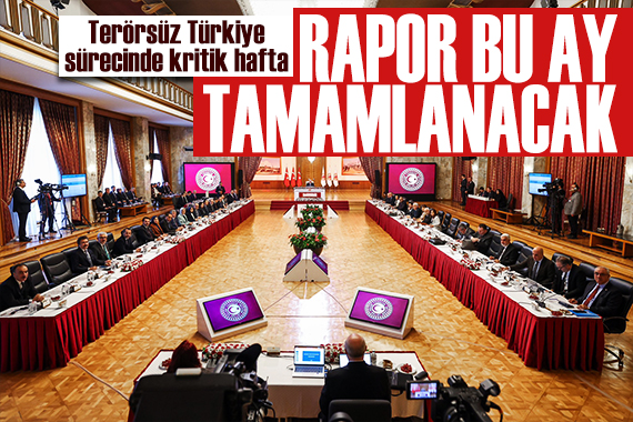 Terörsüz Türkiye raporu: Meclis'te uzlaşı arayışı son aşamada