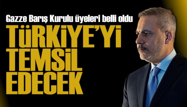 Gazze'de Barış Kurulu! Hakan Fidan Türkiye'yi temsil edecek