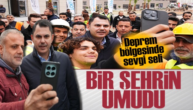 Hataylı esnaftan Bakan Kurum'a teşekkür: Bir şehrin umudu