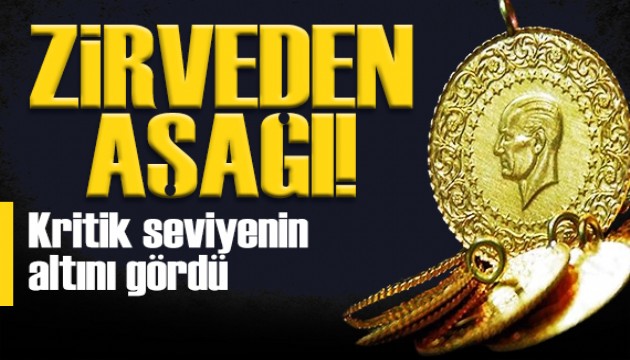 Altın yönünü aşağı çevirdi! Altın sert düşüşle haftayı kapattı