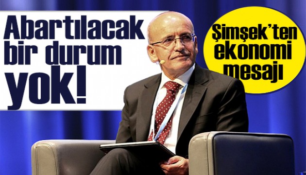 Bakan Şimşek'ten dikkat çeken yanıt: Abartılacak bir durum yok