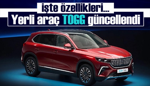 TOGG güncellendi: İşte yeni özellikleri...