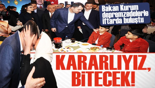 Bakan Kurum: Terörün tarihe gömüldüğü yeni Türkiye'ye doğru ilerliyoruz