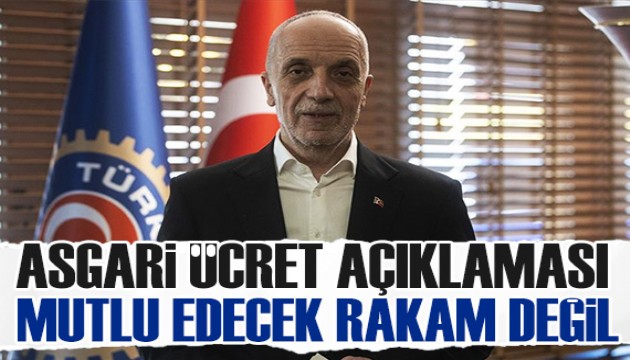 Türk-İş Başkanı Atalay: Toplumu mutlu edecek rakamlar değil