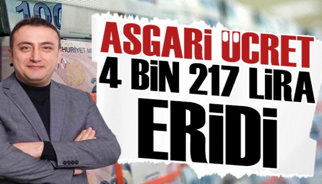 Vergi Uzmanı Ozan Bingöl: Asgari ücret 7 ayda 4 bin 217 lira eridi