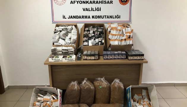 Binlerce makaron ele geçirildi