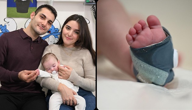 Kalp yetmezliği bulunan bebek böyle izleniyor