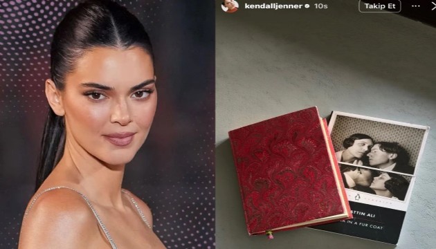 Kendall Jenner'dan Türk edebiyatı paylaşımı