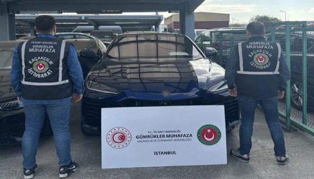 Bakanlık duyurdu: 10 lüks araca el konuldu