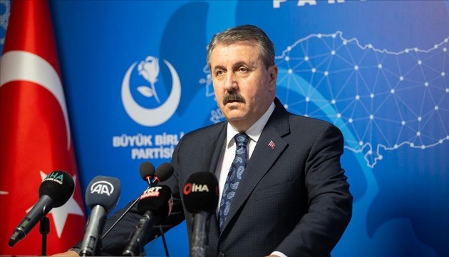 Destici: Teröristle müzakere olmaz, kafası koparılır!