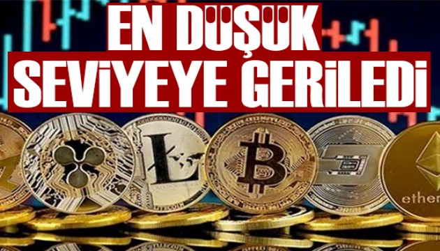 Bitcoin son dönemin en düşük seviyesine geriledi