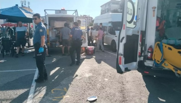Pazar yerine silahlı saldırı