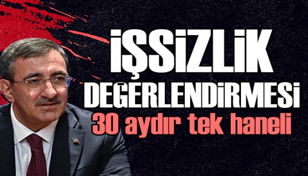 Cumhurbaşkanı Yardımcısı Yılmaz'dan işsizlik değerlendirmesi
