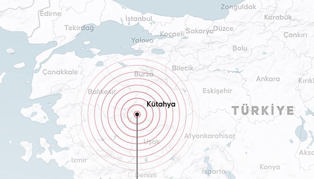 Kütahya'da korkutan deprem