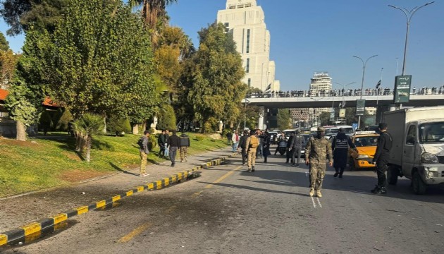 Şam'da patlama meydana geldi