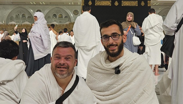 Down sendromlu Yavuz'un hayali gerçek oldu