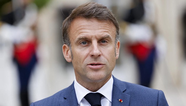 Macron: Gazze'deki insani acı seviyesi katlanılamaz boyutta
