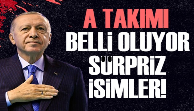 AK Parti MKYK listesi şekilleniyor: İşte Erdoğan'ın A Takımı!