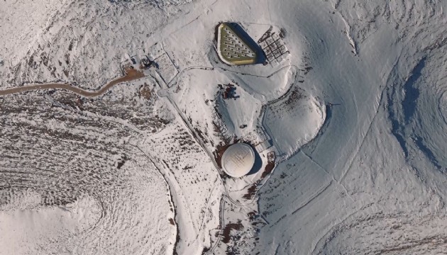 Göbeklitepe beyaz örtüsüyle büyülüyor