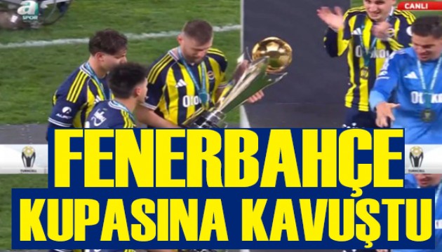 Fenerbahçe kupasına kavuştu