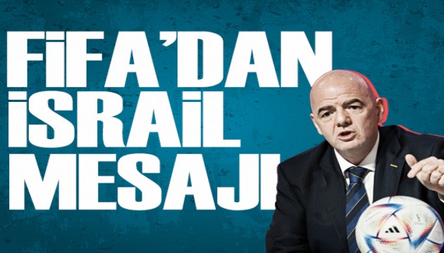 İnfantino: 'FİFA jeopolitik sorunları çözemez'