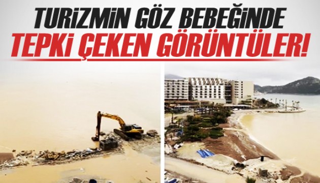 Turizmin göz bebeğinde tepki çeken görüntüler!