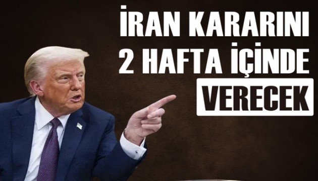 Beyaz Saray: Trump, kararını iki hafta içinde verecek