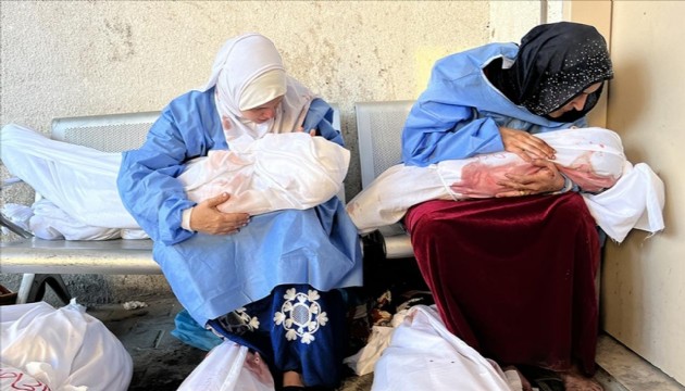 İsrail'in Gazze'ye 2 gündür düzenlediği saldırılarda 183 Filistinli çocuk öldü