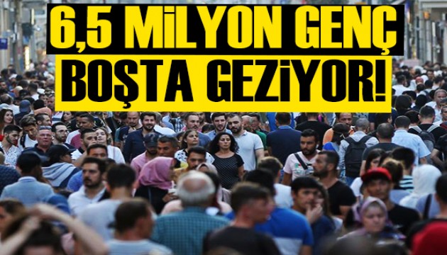 Alaattin Aktaş yazdı: 6,5 milyon genç boşta geziyor