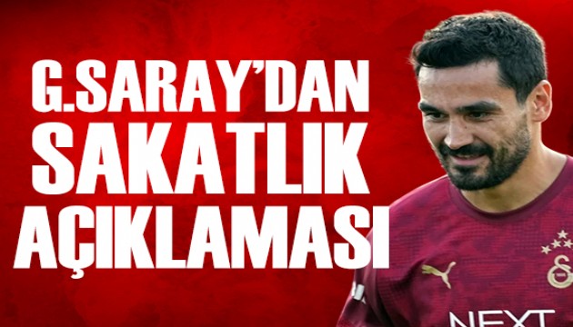 Galatasaray'dan İlkay Gündoğan açıklaması