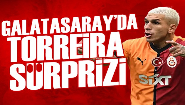 Galatasaray'da Torreira sürprizi