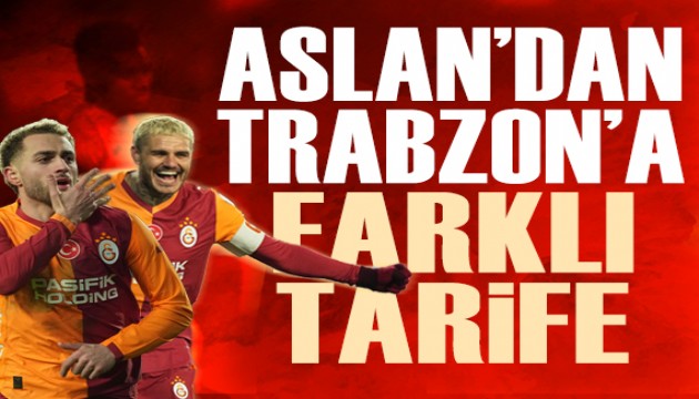 Galatasaray Trabzonspor'u farklı geçti