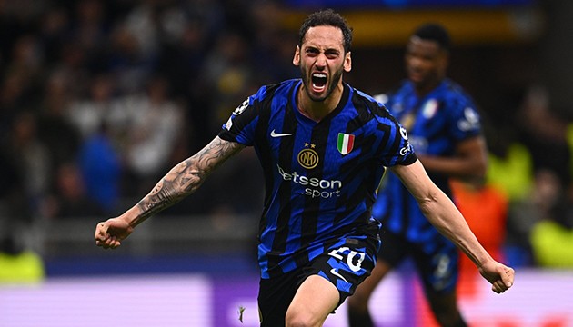 Hakan attı Inter ilk finalist oldu