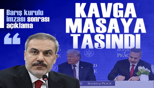 Bakan Fidan: 'Sahadaki kavga müzakere masasına taşındı'