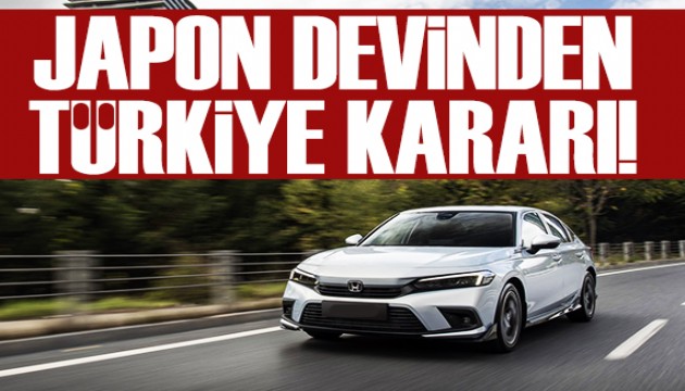 Japon devi, sevilen modelin Türkiye'deki satışını durdurdu