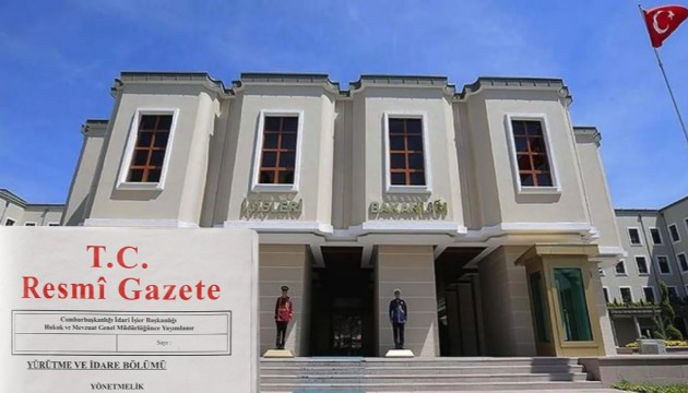 Resmi Gazete'de yayımlandı: İçişleri Bakanlığı'ndan 16 isme yeni görev