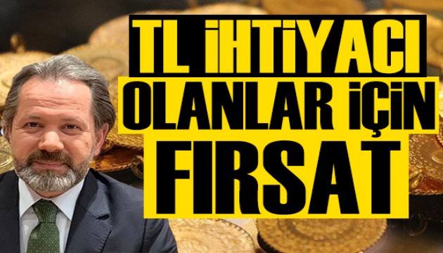 İslam Memiş açıkladı: TL ihtiyacı olanlar için fırsat
