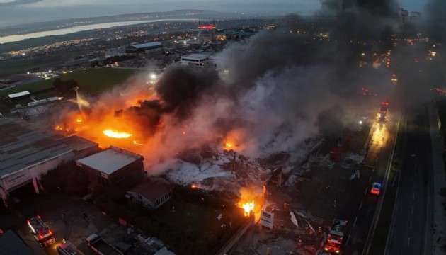 İstanbul'da büyük yangın