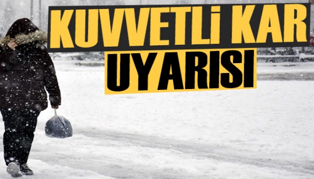 Meteoroloji açıkladı: 4 Mart 2025 hava durumu! Kar ve yağmur...