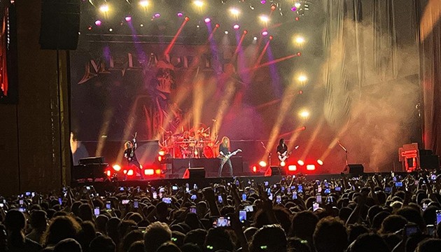 Megadeth İstanbul'da konser verecek