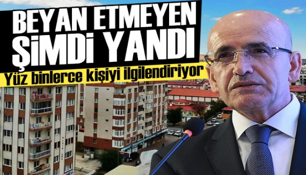 Mehmet Şimşek'ten kira denetimi açıklaması: 700 bin mükellefe ceza...