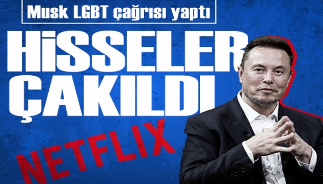 Elon Musk çağrı yaptı Netflix çakıldı
