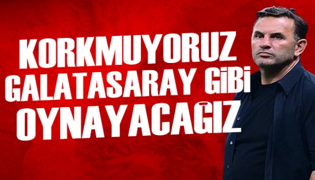Galatasaray gibi oynayacağız | Spor manşetleri