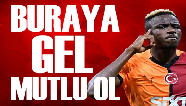 Buraya gel mutlu ol | Spor manşetleri