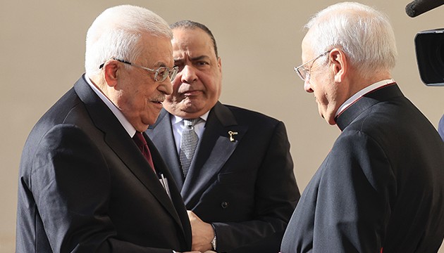 Papa 14. Leo ile Filistin Devlet Başkanı Abbas görüştü